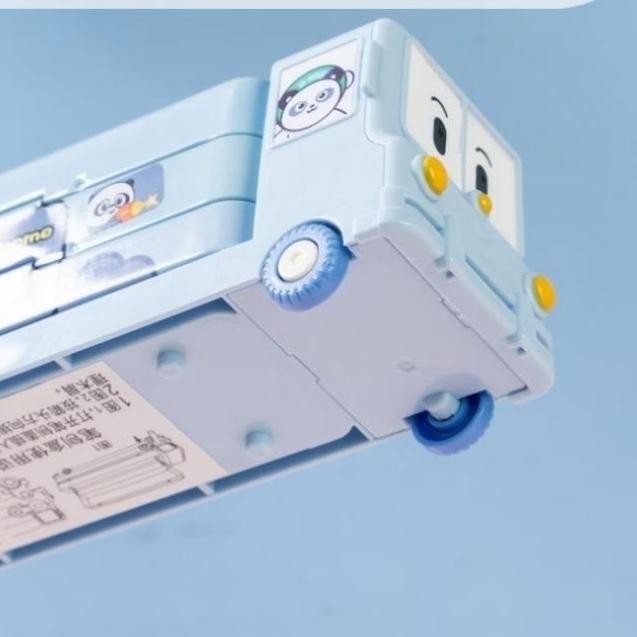 

Tempat Pensil Bus Kaleng 2 Susun Magic Bus Space Bus Stationery