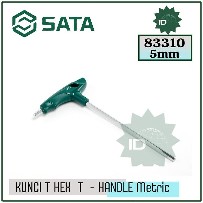 Kunci T Hex 5 Mm T-Handle Hex Key 83310 Sata Tools