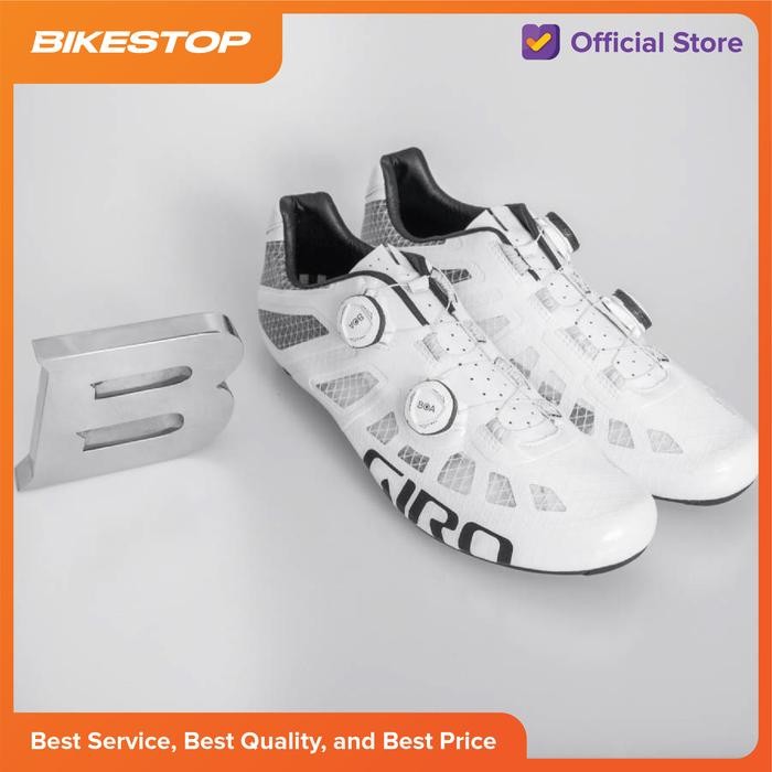 GIRO IMPERIAL Shoes / Sepatu Sepeda Cleat Roadbike White