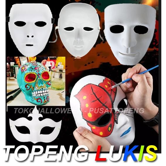 

TOPENG LUKIS POLOS BUAT KERAJINAN TANGAN SEKOLAH