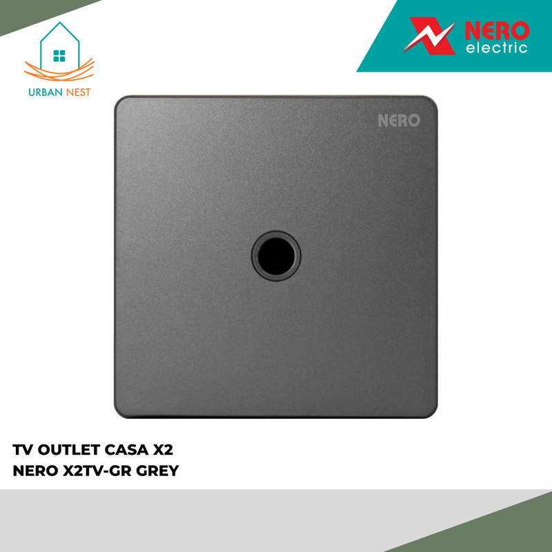 NERO SAKLAR TV OUTLET CASA X2 X2TV-GR GREY