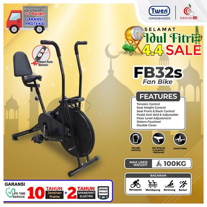 Sepeda Statis Twen Orbitrack Fun Bike FB3 FB31 FB32 FB32S PlatinumBike