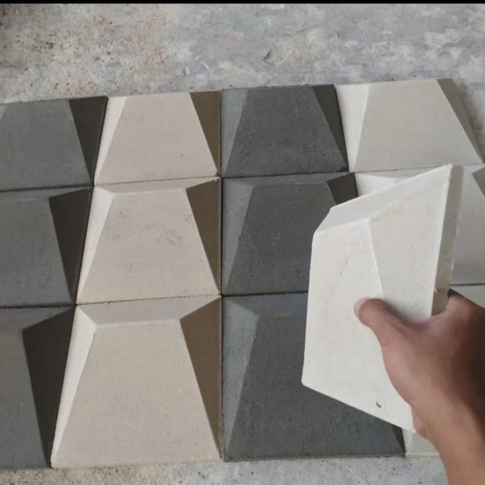 ornamen dinding minimalis/ tempelan dinding/ roster tempel