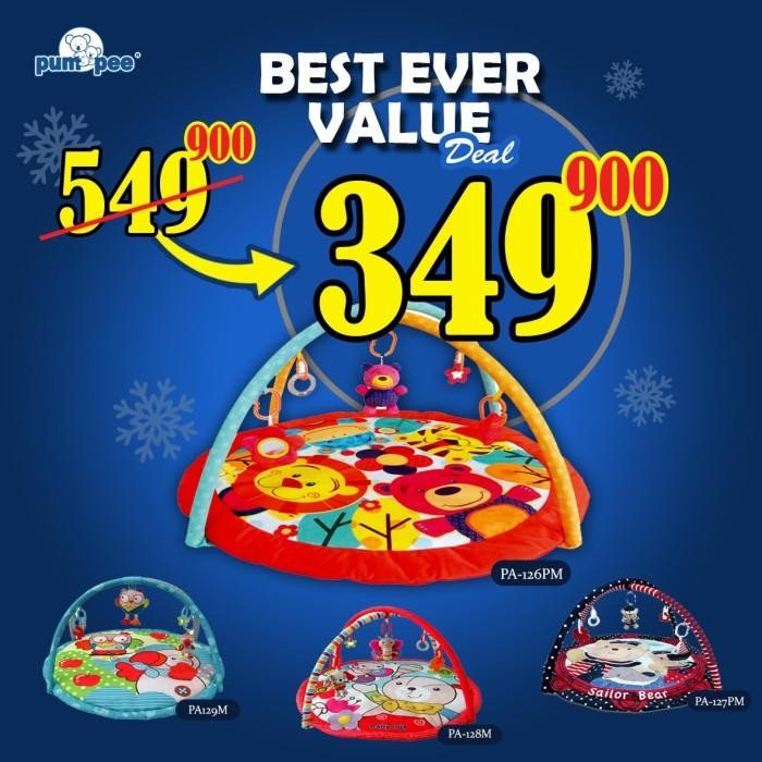 Pumpee Playmat Playmat Bayi