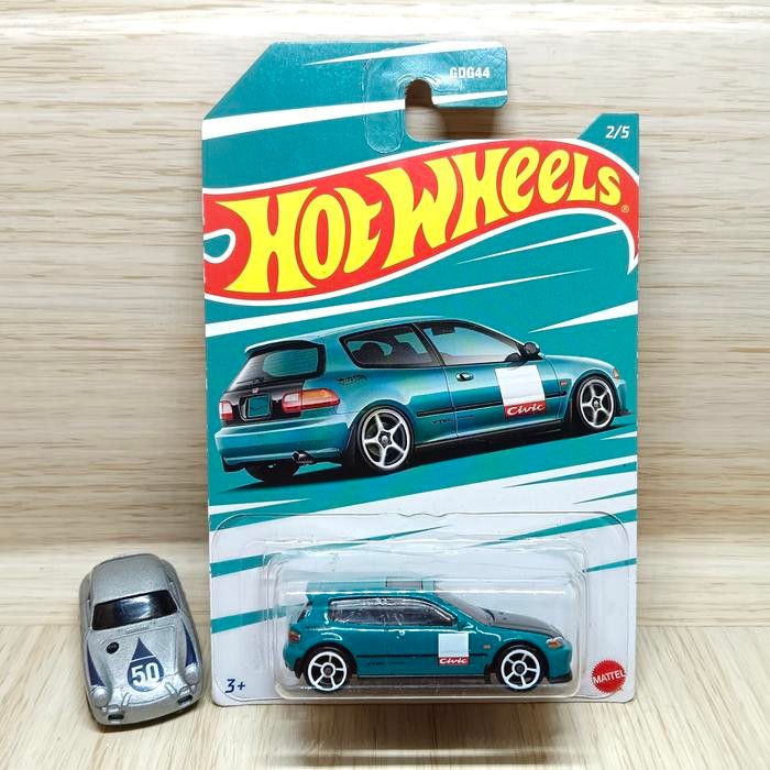 hot wheels PROMO 92 honda civic eg hijau