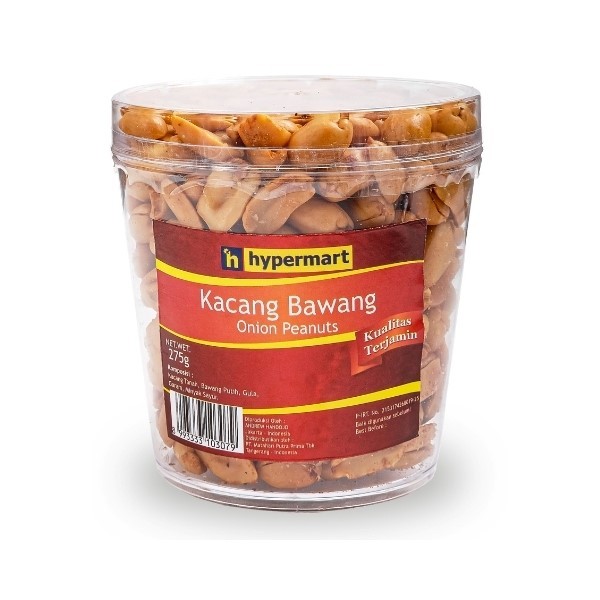 

HYPERMART SALTED GARLIC PEANUTS 275 GR