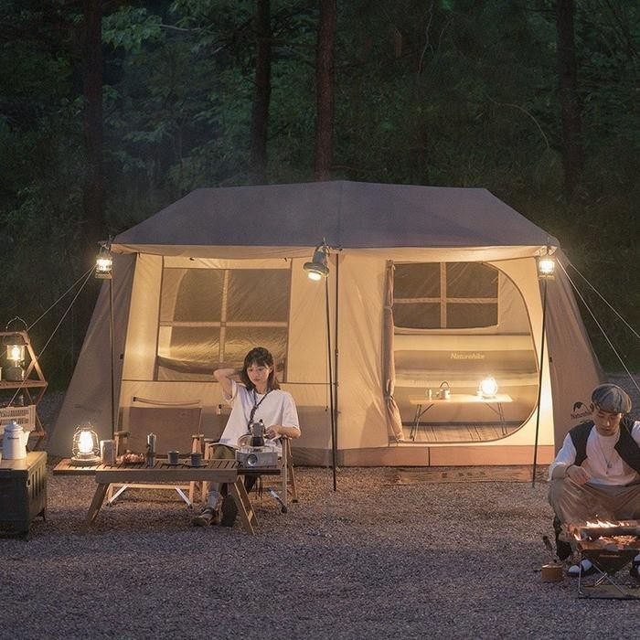 Tenda Naturehike Cnh22Zp004 Village 13 Tenda Ing Kapasitas 5-8 Org