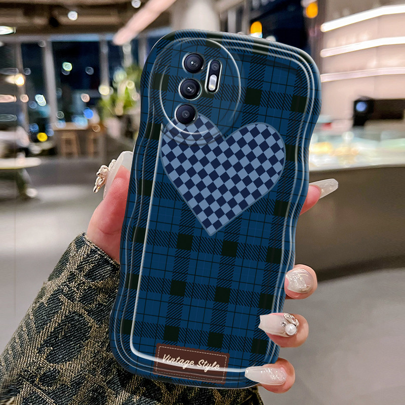 Casing Hp Untuk OPPO Reno 6 4G Reno 6 5G Case Casing Diamond Kasing HP Kesing gelombang Cesing Silik