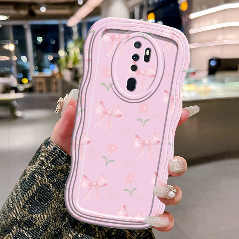 Casing Hp Untuk OPPO A5 2020 A9 2020 Case Casing Kumpulan kepribadian HP Kesing gelombang Cesing Sil