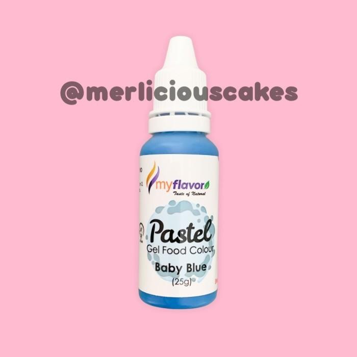 

Baby Blue Pastel Gel My Flavor Food Color Food Colour Pewarna Makanan