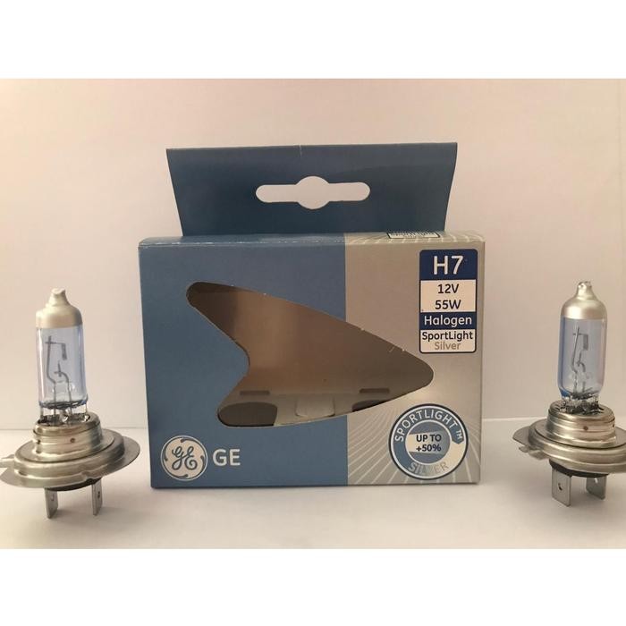 Lampu Bohlam Mobil Ge H7 Sportlight Silver Gratisongkir