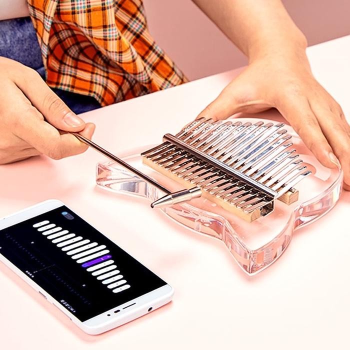 CodKalimba 17/21 Keys Acrylic Thumb Piano Kecapi Jari Kalimba Instrumen / Kalimba Alat Musik 17 Keys