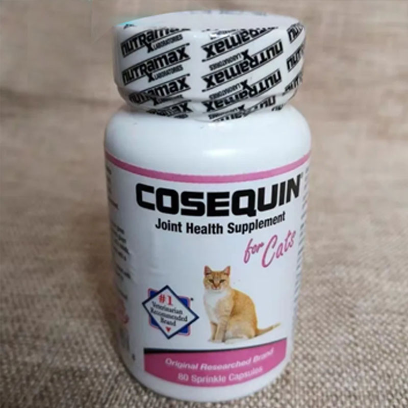 80 Caps, New Cosequin-Joint Health Supplement for Cats