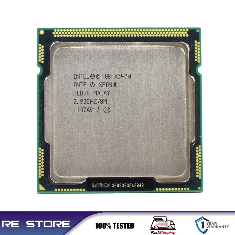 Intel Xeon X3470 2.93GHz SLBJH LGA 1156 cpu processor