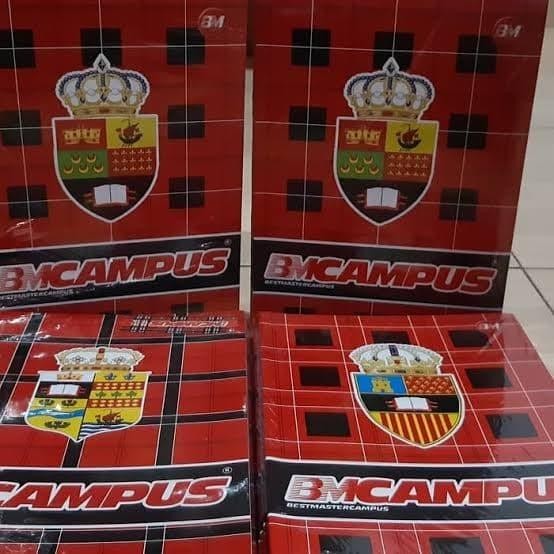 

1Pak Buku Tulis Bmc 50 Campus Pak/Buku Tulis Bmc Campus Isi 50/Buku Kampus 50 Pak-An Kertas Paper
