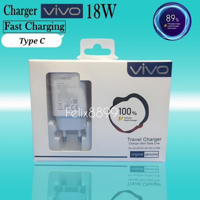 (Allthebest) CHARGER VIVO Y21 Y21S Y21T Y53S ORIGINAL 100% TYPE C FAST CHARGING