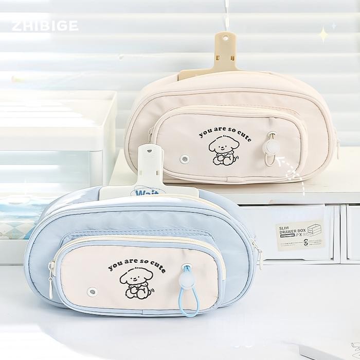 

ASLI PENCIL CASE AESTHETIC KAPASITAS BESAR / TEMPAT PENSIL PENYIMPANAN ALAT TULIS MOTIF LUCU KOTAK