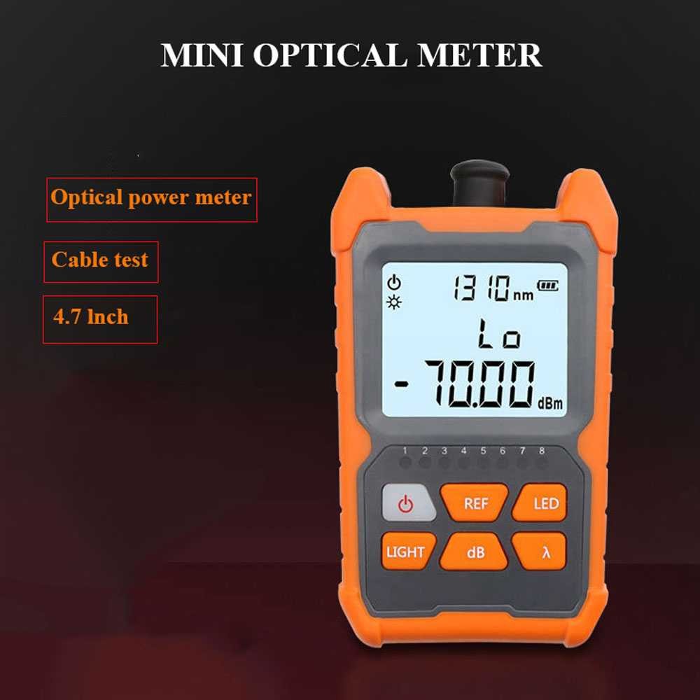 Linkwell Alat Tester Kabel Fiber Optik 2In1 Opm Power Meter 6Dbm - Lw-Nk-706
