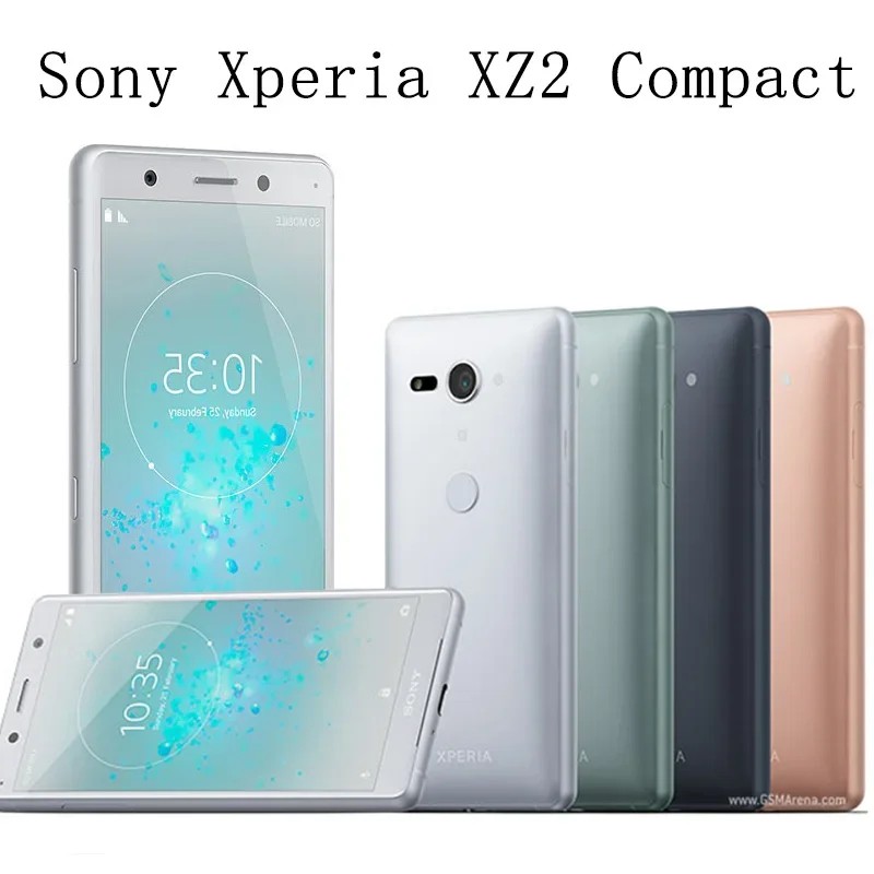 Original Sony Xperia XZ2 Compact SO-05K H8314 H8324 4G Mobile Phone NFC 4GB+64GB 5.0'' 19MP Snapdrag