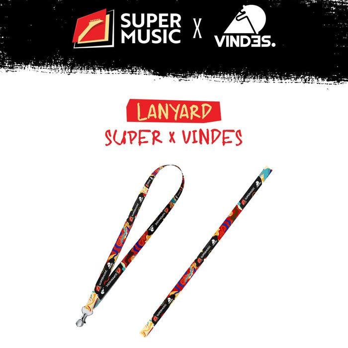 

[PRE-ORDER] SUPER X VINDES Lanyard
