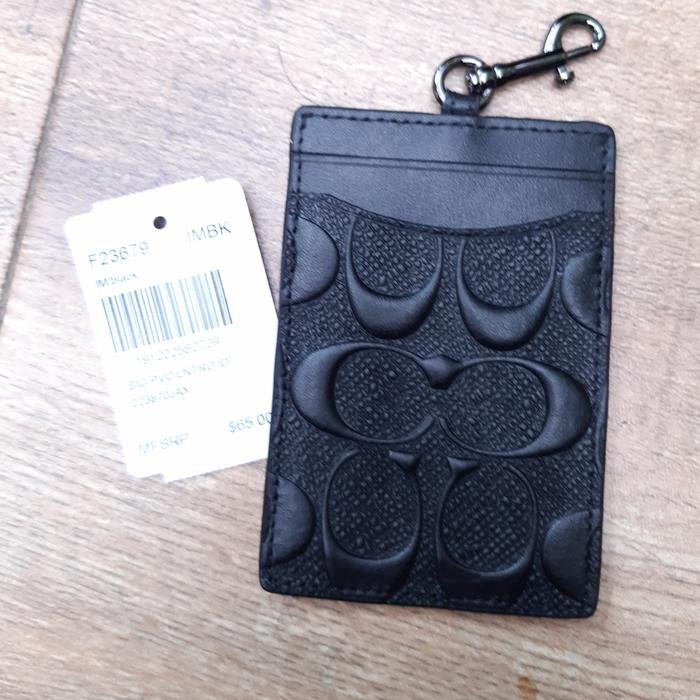 

Name Tag Holder Lanyard Gantungan ID Card Holder Emboss