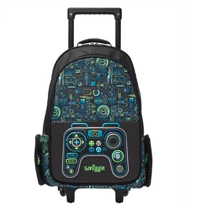 TAS VIRTUAL GAME SMIGGLE TROLLEY BACKPACK/ TAS KOPER SMIGGLE/ KADO