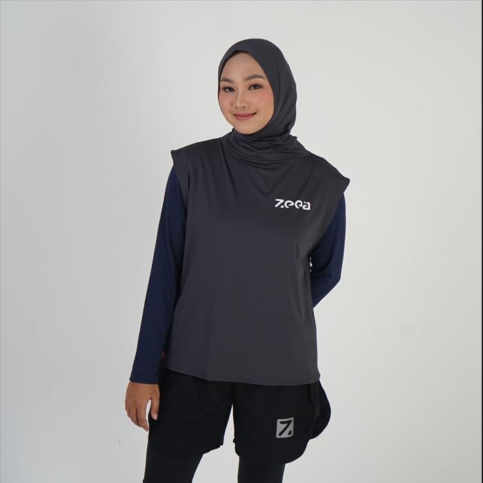 (Allthebest) HIJAB SPORT PANJANG KERUDUNG SPORTY HAYFA P DAGLI JILBAB SPORT