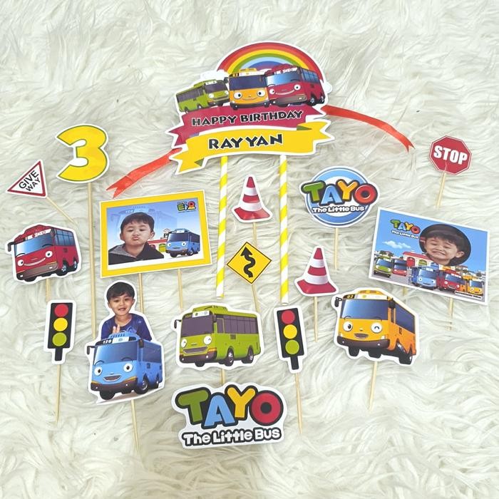 topper tayo / hiasan cake tayo