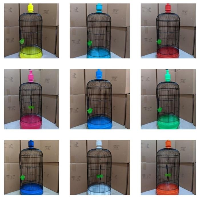 sangkar kandang Lovebird tebok PVC tebal