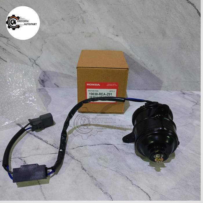 MOTOR FAN RADIATOR JAZZ OLD MITSUBA ASLI 19030-REA-Z01