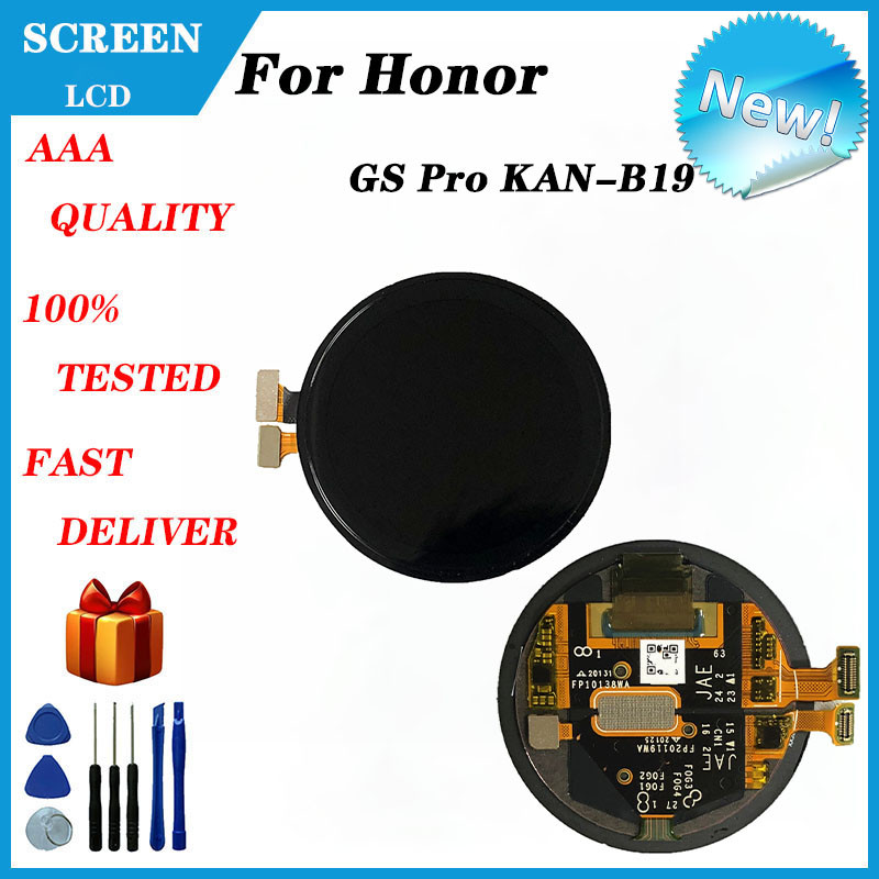 For Honor GS Pro KAN-B19 smart watch LCD display + touch panel digitizer for Honor GS Pro KAN-B19 AM