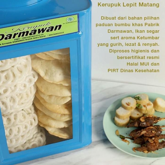 

Kerupuk Campur PUTIH dan LEPIT (isi 50 pcs)
