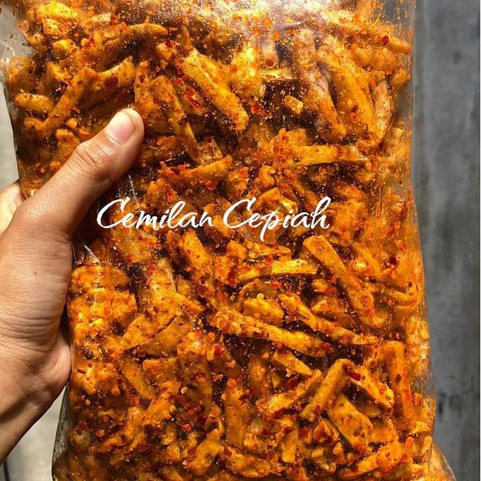 

Cemilan Cepiah - Basreng Pedas Daun jeruk 1kg / Cemilan instan