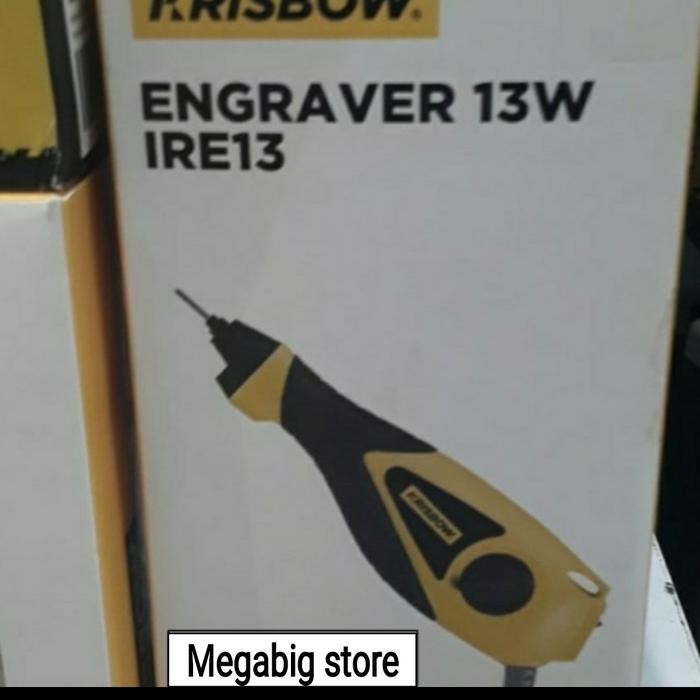 

Engraver 13W, 220V E13 Mesin Ukir Grafir 13 Watt Krisbow