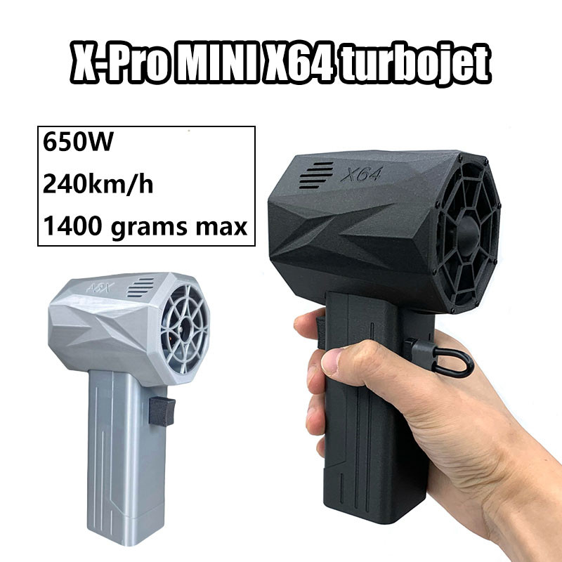 IMPORT Handheld Brushless Motor Jet Fan X-Pro MINI X64 High-Performance Cyclone Turbo Electric