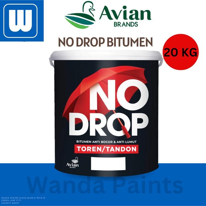 TERLARIS NO DROP BITUMEN BLACK 20KG (PAIL)