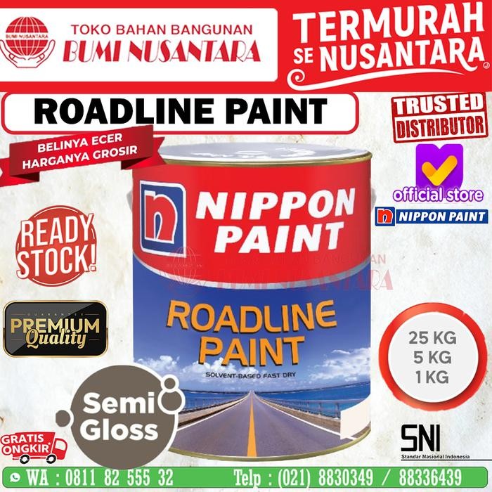 HOT SALE Cat Marka Jalan Roadline Nippon 5kg Cat Jalan Roadline Nippon 5kg