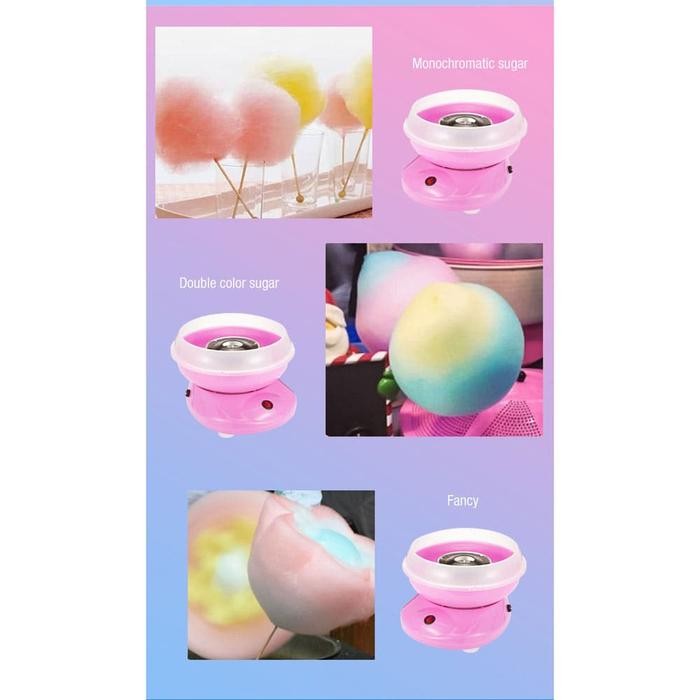 MESIN MINI PEMBUAT PERMEN KAPAS COTTON CANDY MACHINE KODE 658