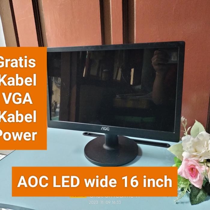 Monitor LED Lcd 16 inch Samsung Acer LG.. dll