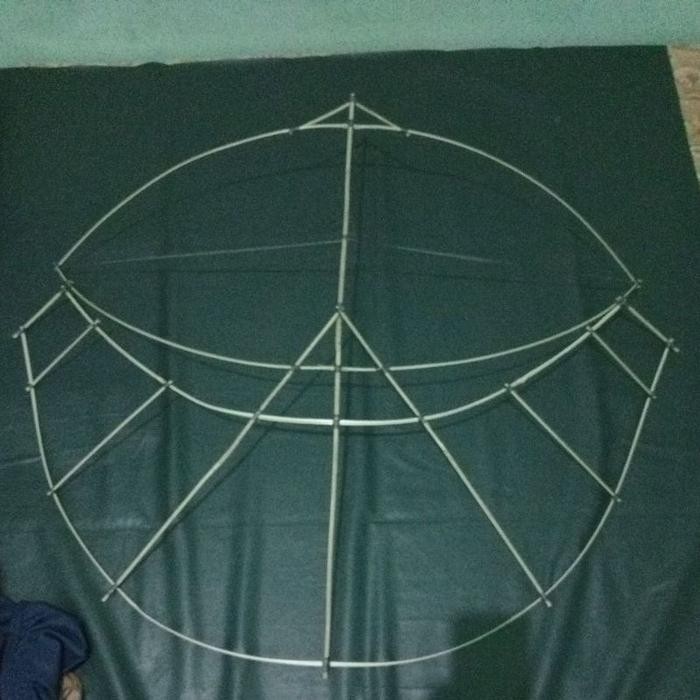 (Allthebest) Layangan Gapangan Pegon Ceper Aesthetic Layangan 1 meter 1.5 meter layang Gapangan