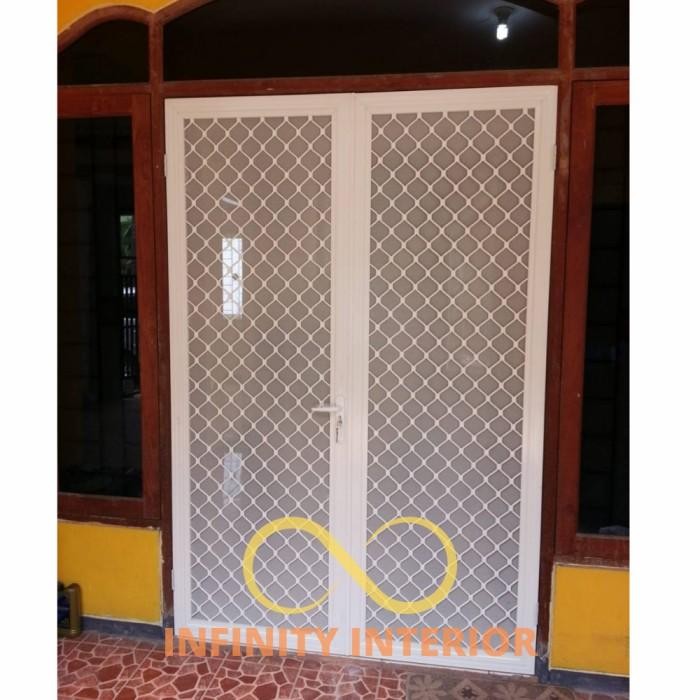(Allthebest) Pintu Expanda Kasa Nyamuk-Pintu kasa Nyamuk-Pintu Aluminium Kawat