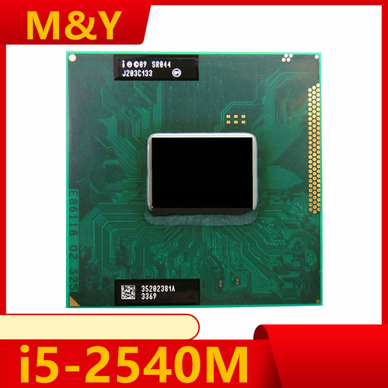 Core i5-2540M i5 2540M SR044 2.6 GHz Dual-Core Quad-Thread CPU Processor 3M 35W Socket G2 / rPGA988B