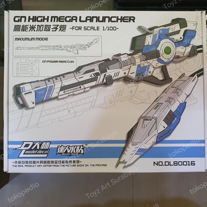 DALIN GN HIGH MEGA LAUNCHER 1/100 TERMURAH