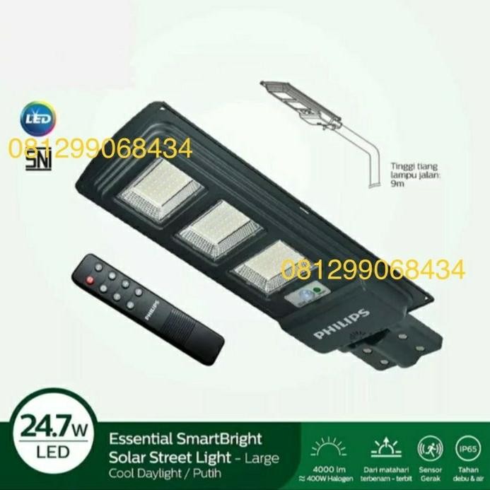 Stok Ready. Brc010 Led40 Led20 Led10 Philips Lampu Pju Solar Panel Philips 24 Watt