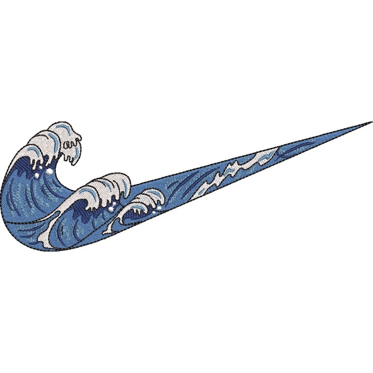 Patch Bordir Karakter Nike Volna