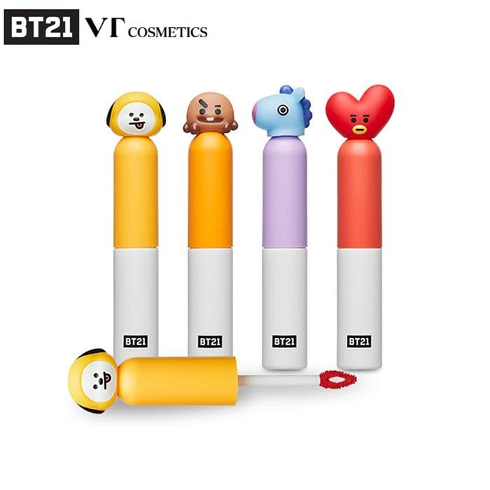 VT COSMETICS BT21 Glow Lip Laccquer [ VTxBT21 limited ]