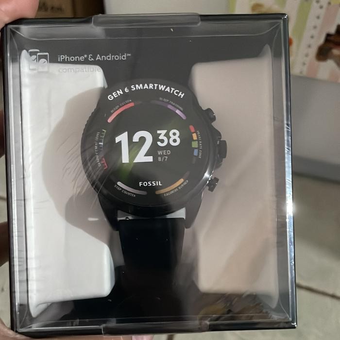 DISKON New Segel Smartwatch Gen 6 Silicone Black FTW4061 READY STOCK