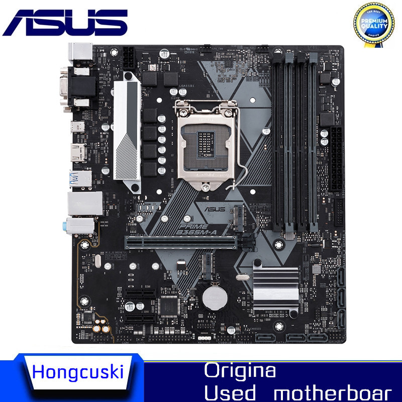 Used For ASUS PRIME B365M-A LGA1151 original motherboard Socket AM4 DDR4 64GB B365 Desktop Motherboa