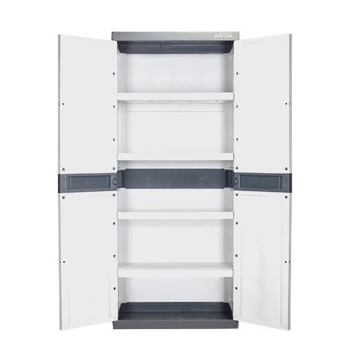 Arisa Ca 102 / Ca 102A - Lemari Plastik Pakaian 2 Pintu / Rak Hanger