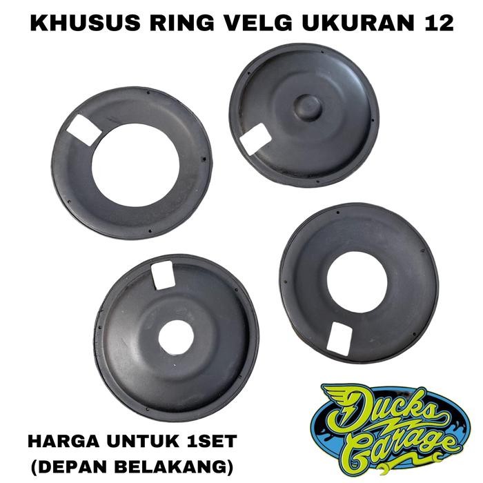 Wheeldop Wheel Dop Motor Matic Filano Fazzio Scoopy Ring 12 R12